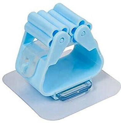 SJK Multicolor Plastic Broom Holder(3 Holders)