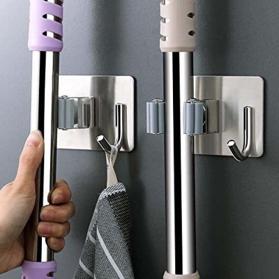 Volo Grey Plastic Broom Holder(1 Holders)