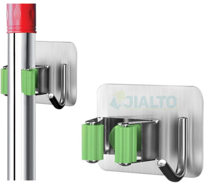 JIALTO Green Stainless Steel Broom Holder(1 Holders)