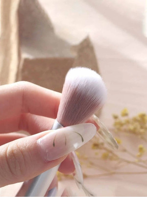 THTC Retractable Makeup Blush Brush Cap Washable & Reusable Brush(Pack of 1)