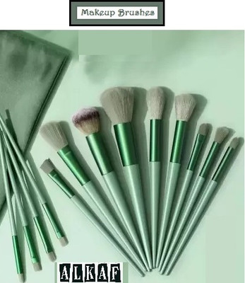 Alkaf Premium Fix Plus Makeup Brushes Tool With Soft Fibre(Pack of 13)