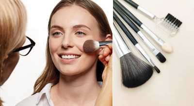 SEUNG 5Pcs Makeup Brushes Tool Set(Pack of 5)