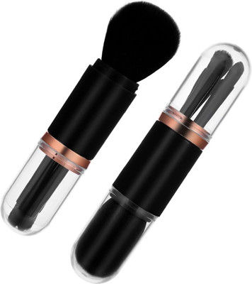 Scheibe Makeup Brush Set 4 in 1 Portable Travel(Pack of 4)