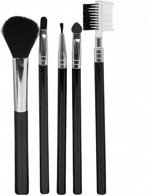HUDAQUEEN Professional Quality 5-Piece Makeup Brush Set designed for smooth blending(Pack of 5)