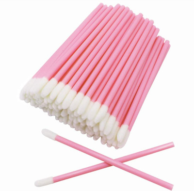 MYYNTI Lipstick Brush Wand, Lip Brushes Make Up Brush Lip Gloss Applicators(Pack of 50)
