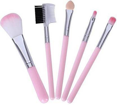 SkinOza Make up Brush Set for Face & Eyeshadow Professional Bristles Cosmetic Brush Set(Pack of 5)