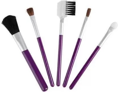 TANMATIC Hot Fashionable Makeup Brush Set Of 5(Pack of 5)