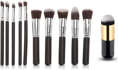 Shrirays Synthetic 12 Pcs. Face Makeup Brush Kit with Blender Brush(Pack of 1)