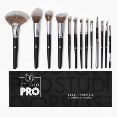 BH STUDIO PRO PROFESSIONNELS MAKEUP BRUSH SET 13 PICS(Pack of 13)