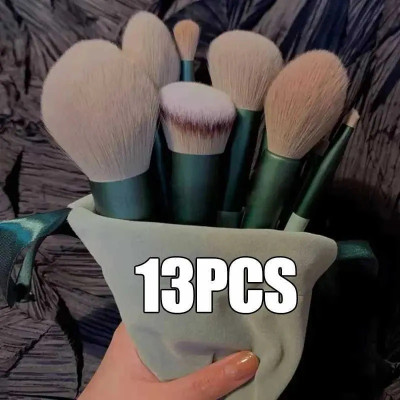 GABBU 13-Piece Makeup Brush Set Multi-Use Cosmetic Tools for Full Face Application(Pack of 13)