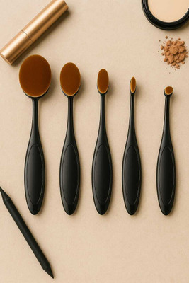 GTC Glamora ProGlow Makeup Brush Set(Pack of 5)