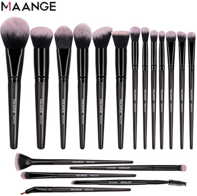 Maange 18 Pcs Professional Makeup Brush Set(Pack of 18)
