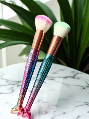 Chronex 2PCS Makeup Face Blush Soft Bristle Blending Brushes for Flawless(Pack of 2)
