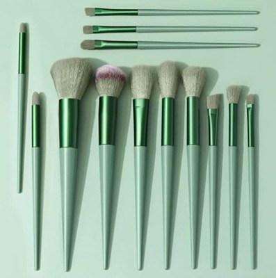 YAWI 13pcs Makeup Brush Set Makeup Brushes Foundation Powder Eyeshadow Brush Set(Pack of 13)