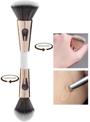 Arcanuy Professional Face & Eye Makeup Brushes 4 in 1(Pack of 1)