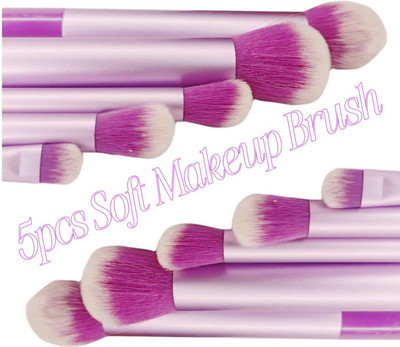 Gonegal Multifunctional Makeup Brush Set Foundation Contour Powder Blush Highlight Brush(Pack of 5)