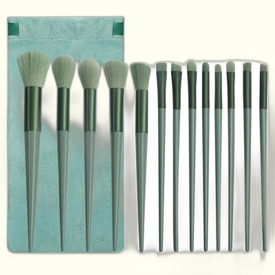 Sarbeau 13-Piece Professional Makeup Brush Set – Soft Synthetic for Foundation_C_073(Pack of 13)