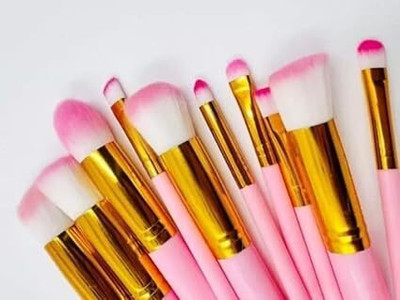 SAPPO Makeup Brushes Set Tool Pro Foundation Eyeliner Eyeshadow(Pack of 10)