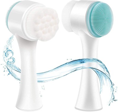 JITAHARAY Face Brush, Double Side Skin Care Facial Cleaning Brush