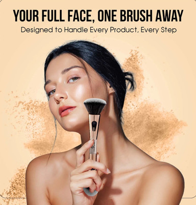 Arcanuy 4In1 Foundation Eyeshadow Blending And Flat Brush Set(Pack of 1)
