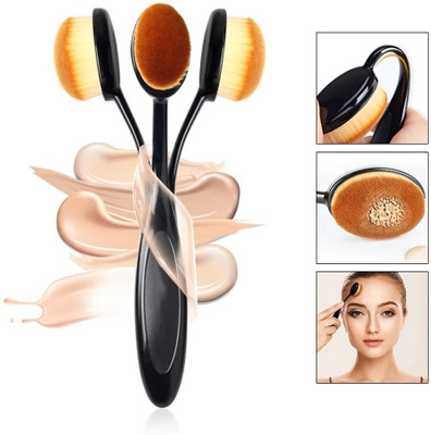 BLUEMERMAID Toothbrush makeup brushes Fast Flawless Application(Pack of 1)