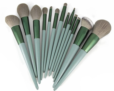 REIMICHI 13 Pcs Premium Set for Foundation Blending Blush Concealer Eye Shadow(Pack of 13)