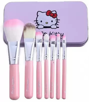 Effectivia Pink Hello Kitty Makeup Brush (pack of 7)(Pack of 7)