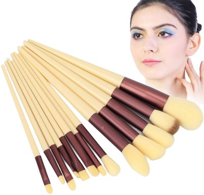 Onward Makeup Brushes Foundation, Eyeshadow Make up Brush 13Pcs Set with Bag(Pack of 13)