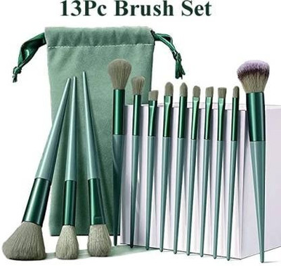 Wimble 13pc Premium Makeup Brushes Eyeshadow Brush Multicolor(Pack of 10)