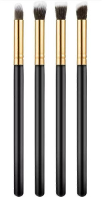 ELITEWAVE 4 pcs Eye shadow brush, Eyebrow brush and eyeshadow brush set(Pack of 4)