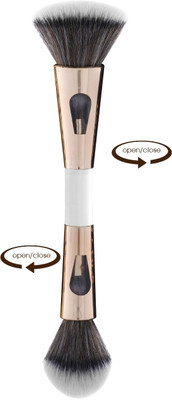 Rsentera Bristle 4 in 1 mskeup brush for foundation, eyeshadow, powder,etc..(Pack of 4)