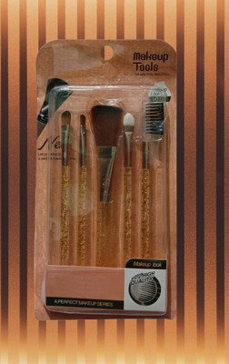 Shreeji Makeover Super Quility Makeup Brush Set With Super Brush Tool(Pack of 5)