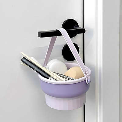 Alpyog 3 in 1 Silicone Makeup Brush Holder Cleaning Drying and Storage Tool for Brushes(Pack of 1)
