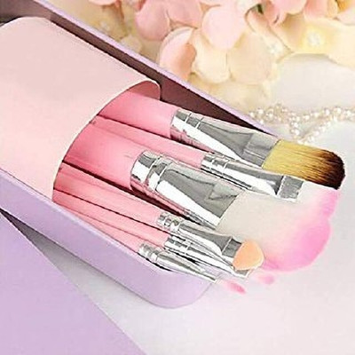 Toberer Beauty Blender Puff 2 Pcs +Kitty Pink Makeup Brushes (9 Items in the set)(Pack of 8)