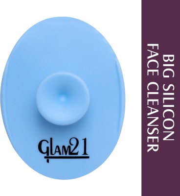 Glam21 Big Silicone Cleanser Scrubber for Blackhead, Dullness Removing Cleansing Tool(Pack of 1)