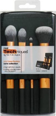 SHEELU Real Technique Core Collection Set, Bronze, 4 Piece(Pack of 4)