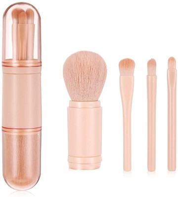 Scheibe 4 In 1 Portable Travel Blending Powder Foundation Brush(Pack of 4)
