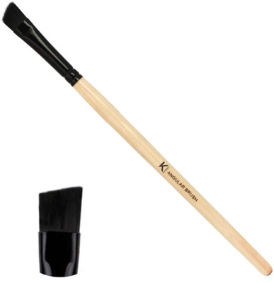 KINDED Angular Blending Eye Shadow and Eyebrow Makeup Brush Soft Hair Bristles(Pack of 1)