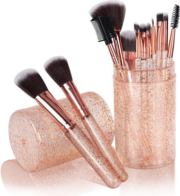 El Syco Makeup Brush Sets - 12 Pcs Makeup Brushes Blender(Pack of 12)