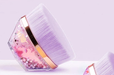COSMO VIBES Foundation Makeup Brush Flat Top Kabuki Hexagon Face Blush Liquid(Pack of 1)