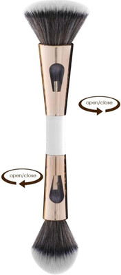 TRENDEE HUDA Bristle 4 in 1 mskeup brush for foundation, eyeshadow, powder, etc.(Pack of 1)