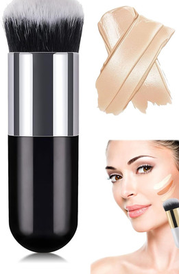 THTC HIGH QUALITY AND SOFT HAIR FOUNDATION BRUSH...BLENDING LIQUID FOUNDATION(Pack of 1)