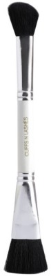 Cuffs N Lashes 02 Dual Brush (Angled Contour Brush & Flat Contour Brush)(Pack of 1)