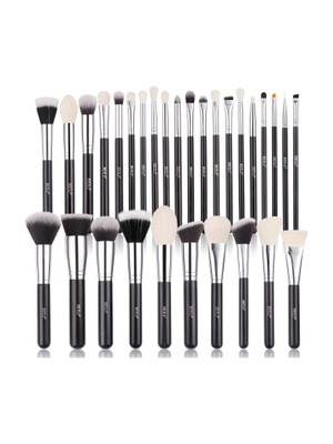 Beili 30Pcs Professional Makeup Brush Set Original Natural-Synthetic makeup brush set(Pack of 30)