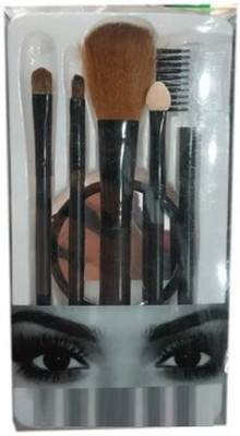Emijun PROFESSIONAL NEW WASHABLE SOFT BRUSH MAKEUP SET(Pack of 5)