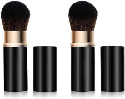 Emijun NEW Professional Diamond Handle synthetic fiber Makeup Brush COMBO(Pack of 2)