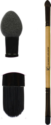 KINDED Eye Shadow Applicator and Shadow 2 in 1 Brow Bone Makeup Brush Soft Bristles(Pack of 1)