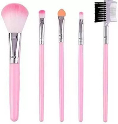 Glamezone Make up Brush Set 5pcs(Pack of 5)