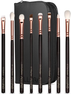 ALLURE Professional Makeup Brush Set with makeup brushes bag(Pack of 8)