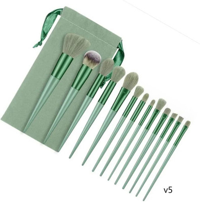 Evehansen 13 Pcs Makeup Brushes Set All in One Kit with Travel Storage v5(Pack of 13)